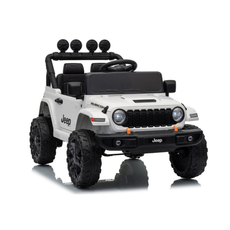 Elektrické autíčko Jeep Rubicon DK-JWR558 24V - biele